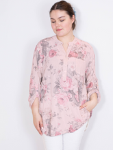 Skjorte med rose print - ITMAJ25